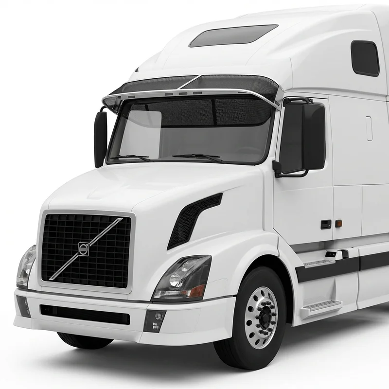 Premium Mesh Windscreen Sunvisor for Volvo VNL 300 (2016 - 2020)
