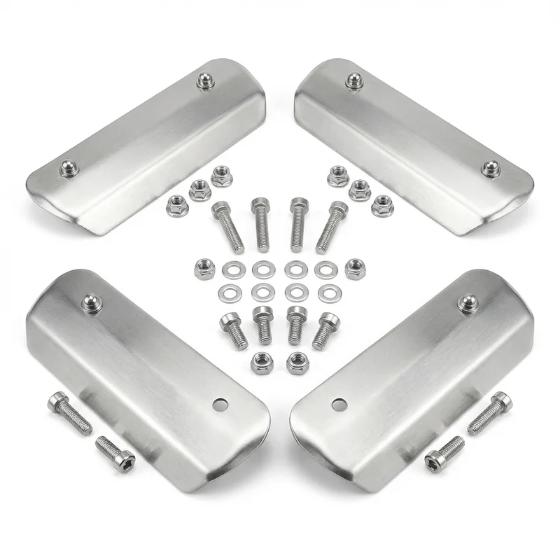 Stainless Steel Mounting Bracket Kit for Volvo VNL 670 (2015 - 2016)