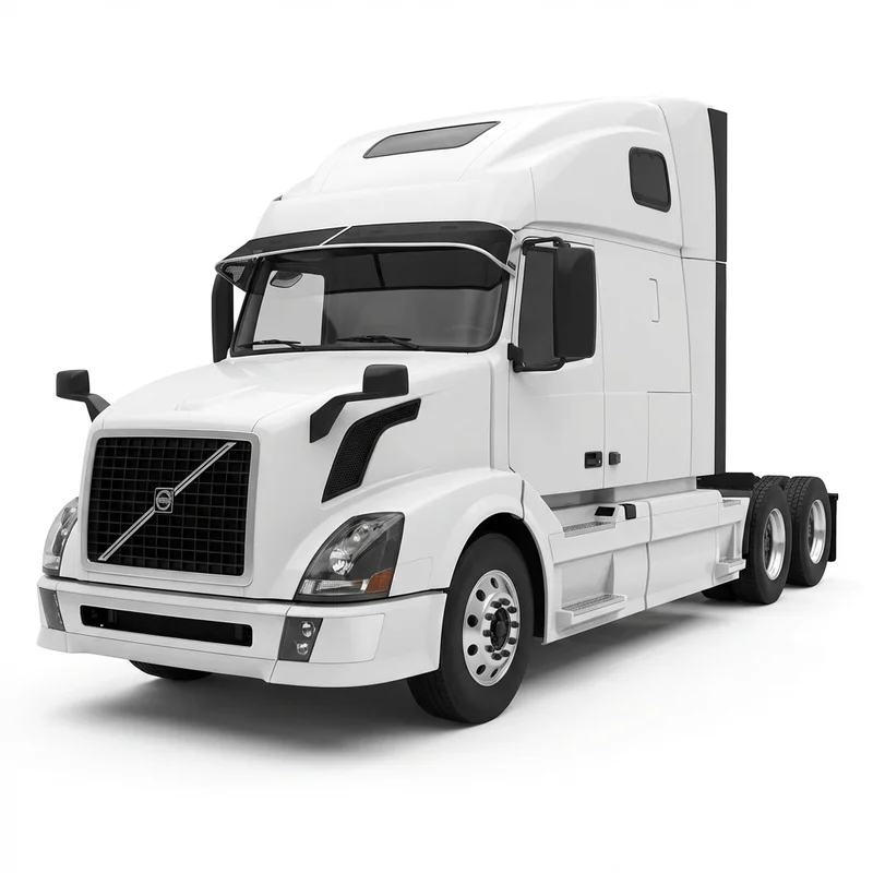 Premium Mesh Windscreen Sunvisor for Volvo VNL 670 (2015 - 2016)