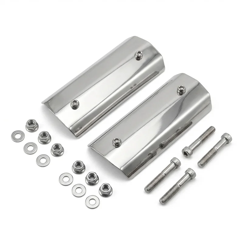 Stainless Steel Mounting Bracket Kit for Volvo VNL 760 (2017 - 2020)