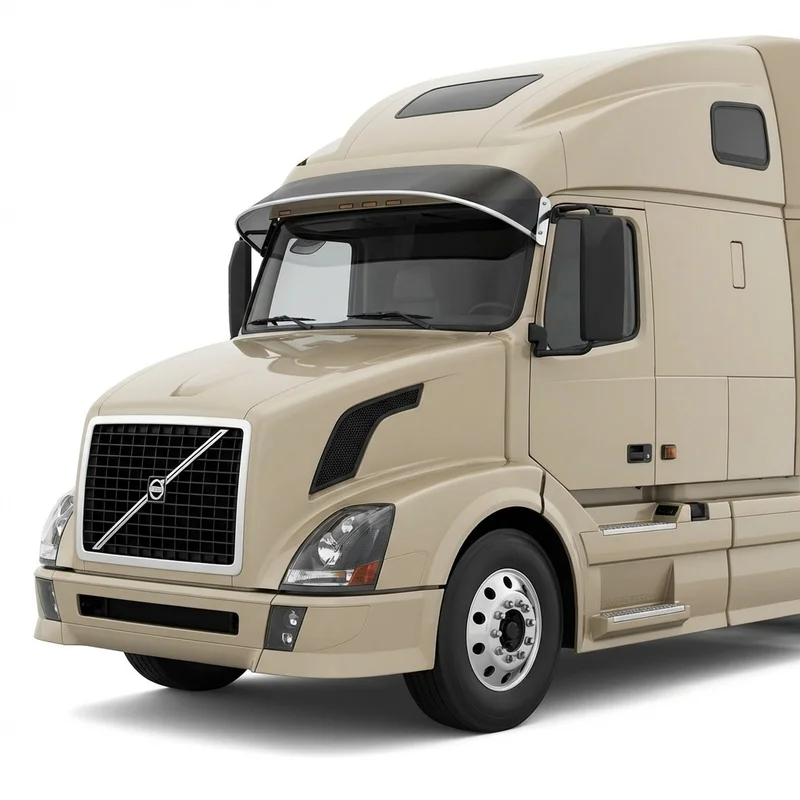Tinted Acrylic Windscreen Sunvisor for Volvo VNL 760 (2017 - 2020)