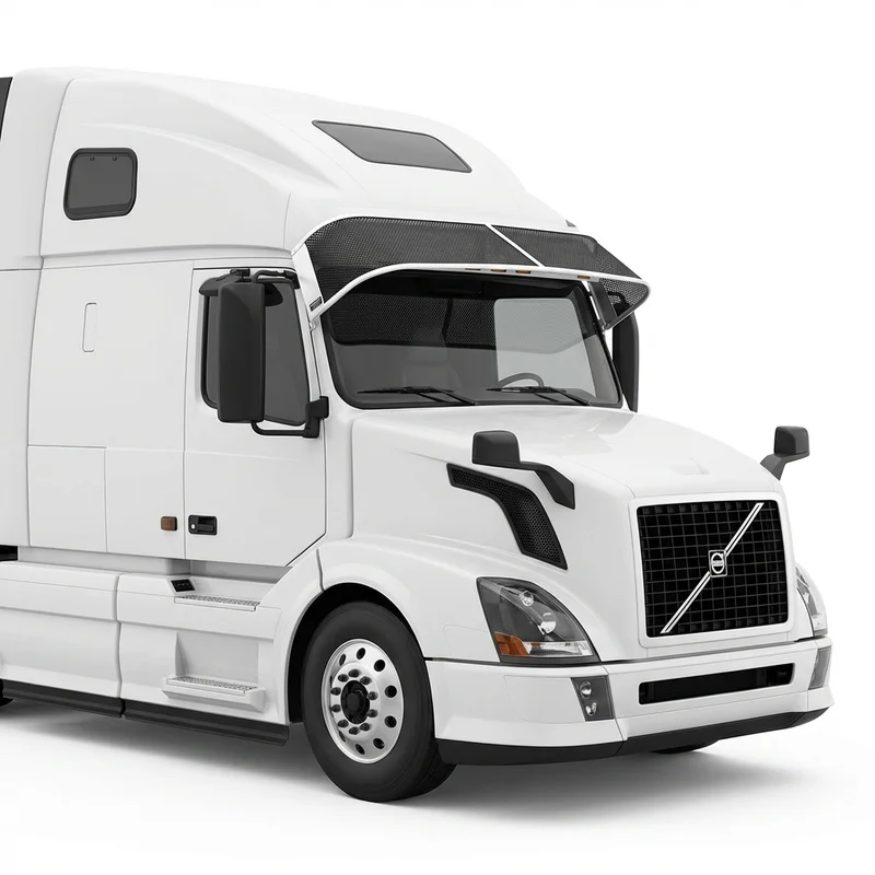 Premium Mesh Windscreen Sunvisor for Volvo VNL 860 (2017 - 2020)