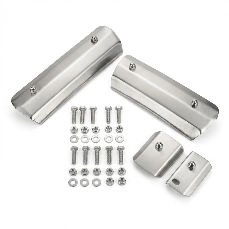 Stainless Steel Mounting Bracket Kit for Volvo VNR 400 (2017 - 2020)