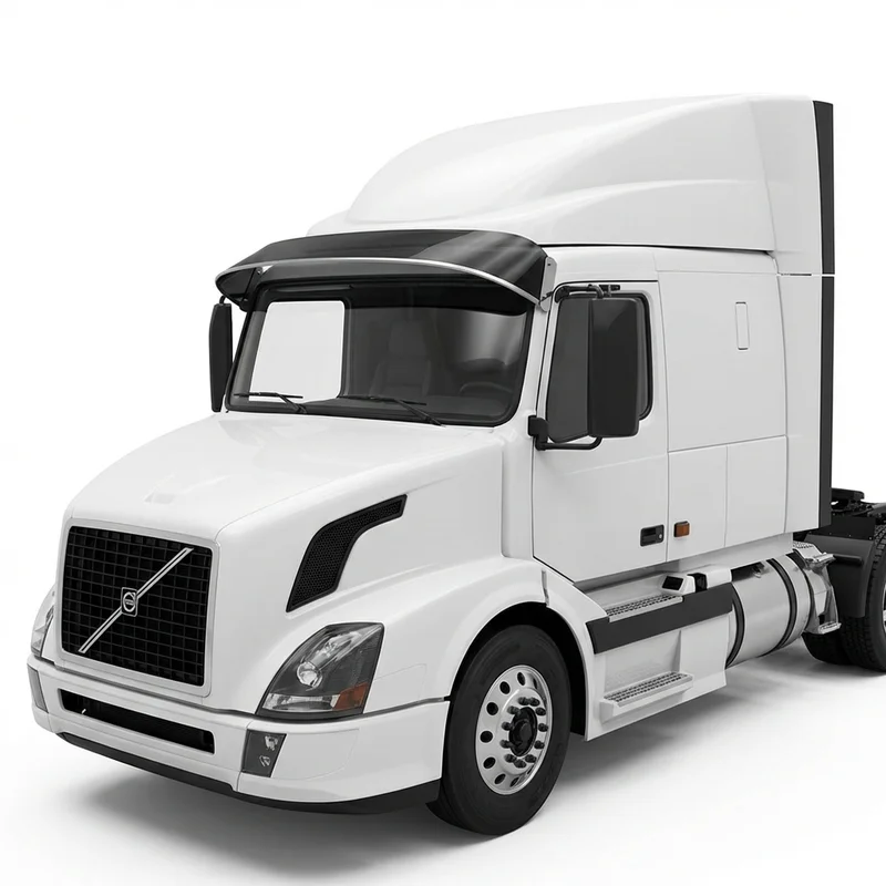 Tinted Acrylic Windscreen Sunvisor for Volvo VNR 640 (2017 - 2020)