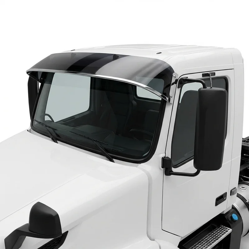 Tinted Acrylic Windscreen Sunvisor for Volvo VNR (2018 - 2025)