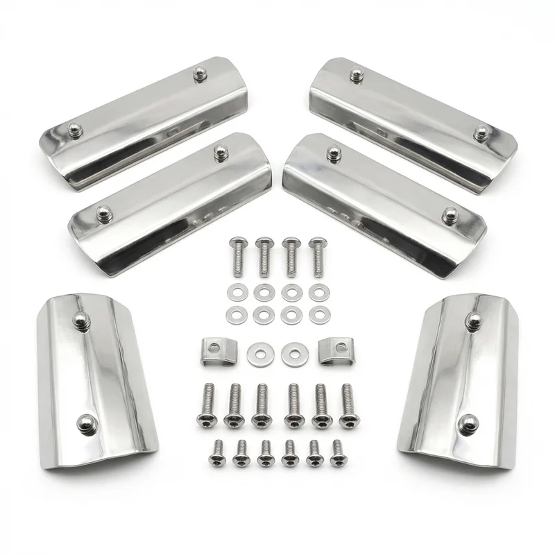 Stainless Steel Mounting Bracket Kit for Western Star 4700SF (2012 - 2020)