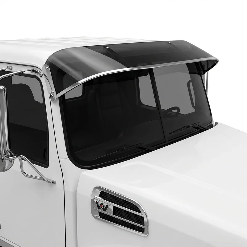 Tinted Acrylic Windscreen Sunvisor for Western Star 4700SF (2012 - 2020)