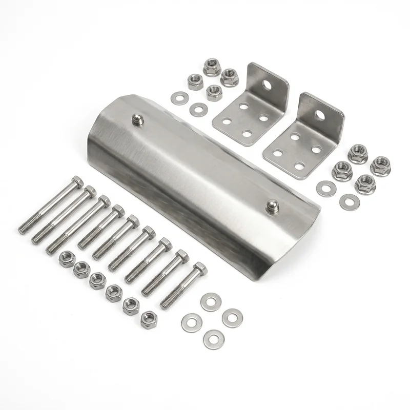 Stainless Steel Mounting Bracket Kit for Western Star 4800SF (2013 - 2020)