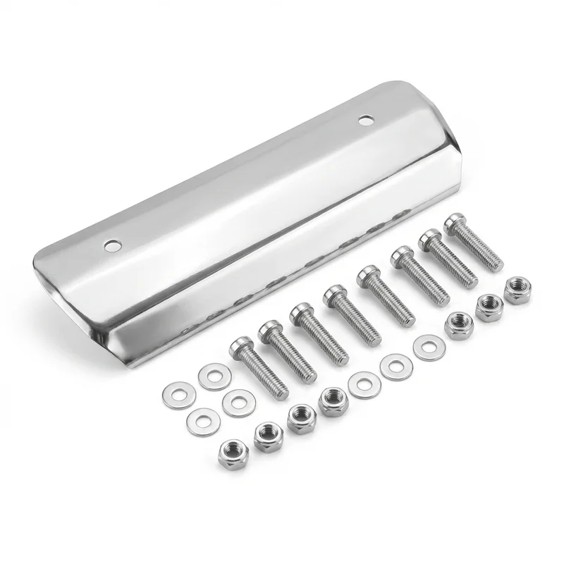 Stainless Steel Mounting Bracket Kit for Western Star 4900 (1985 - 2002)