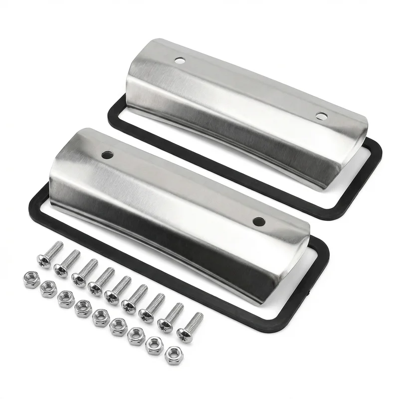 Stainless Steel Mounting Bracket Kit for Western Star 5900 (1989 - 2001)