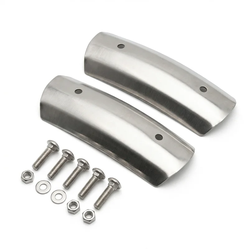 Stainless Steel Mounting Bracket Kit for Western Star 6900 (1989 - 2001)