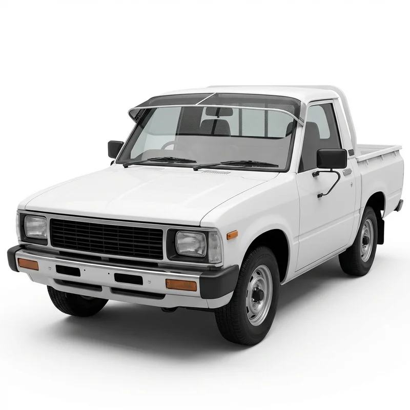 Premium Mesh Windscreen Sunvisor for White WCL (1981 - 1988)