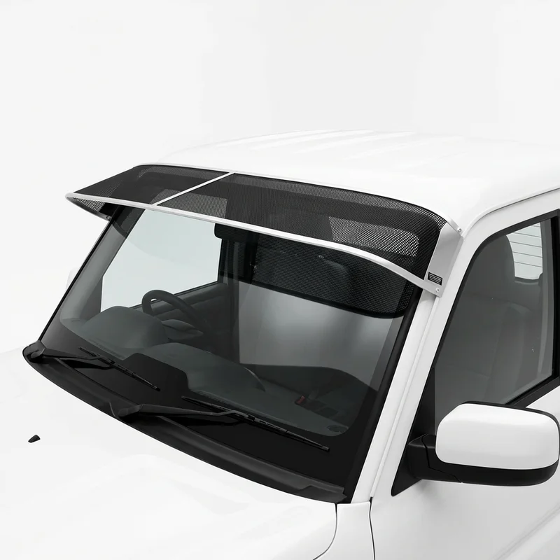 Premium Mesh Windscreen Sunvisor for White WCM (1981 - 1988)