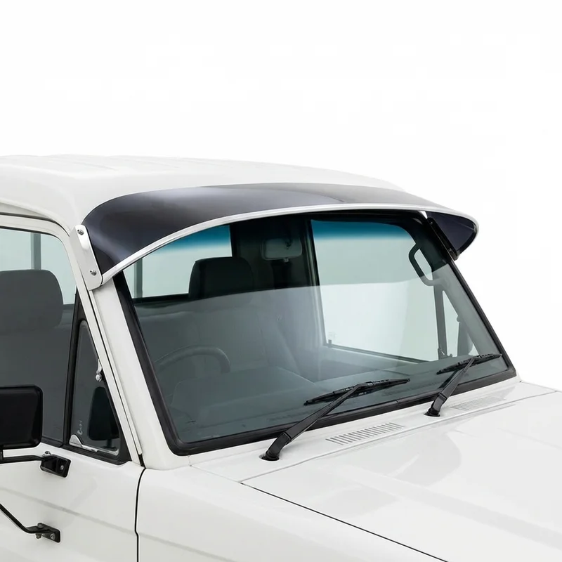 Tinted Acrylic Windscreen Sunvisor for White WCM (1981 - 1988)