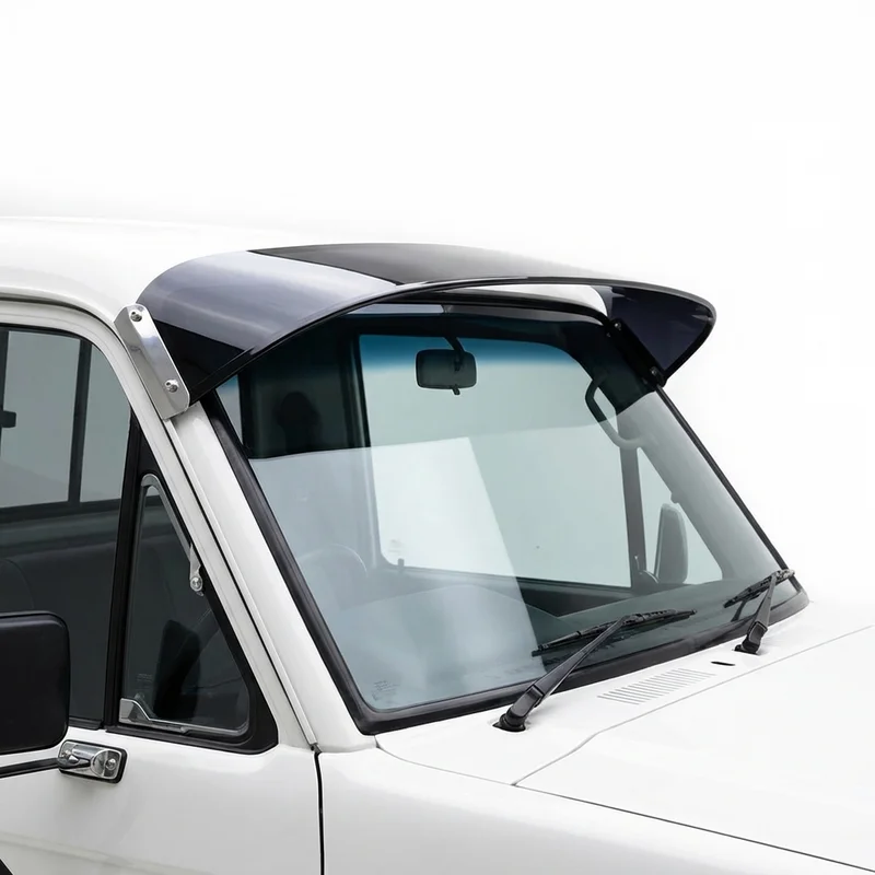 Tinted Acrylic Windscreen Sunvisor for White WCS (1981 - 1988)