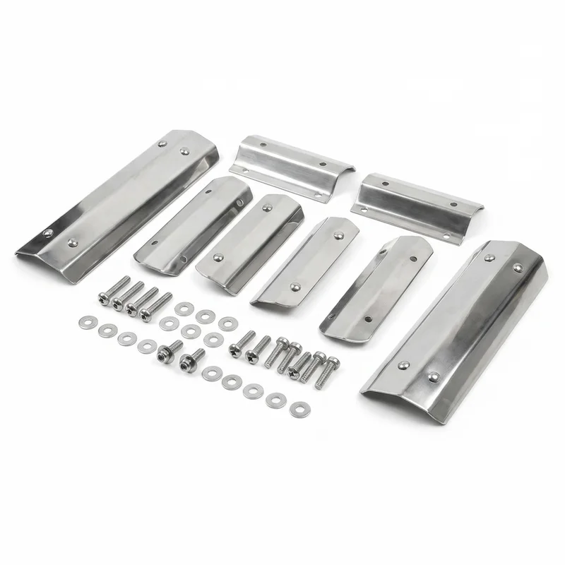 Stainless Steel Mounting Bracket Kit for White WIM (1984 - 1988)