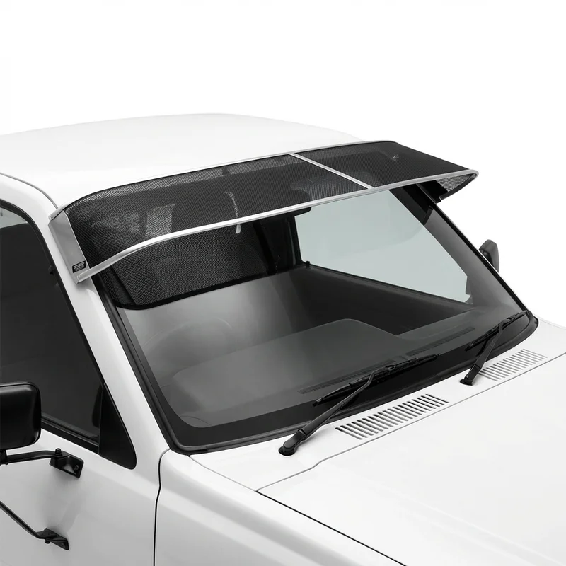 Premium Mesh Windscreen Sunvisor for White WIS (1984 - 1988)