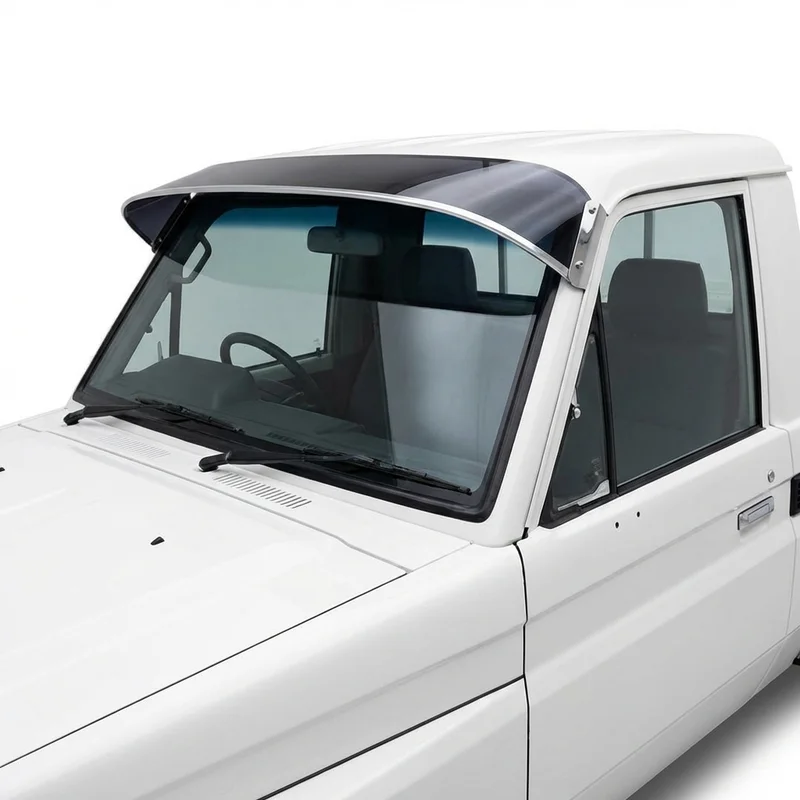 Tinted Acrylic Windscreen Sunvisor for White WIS (1984 - 1988)