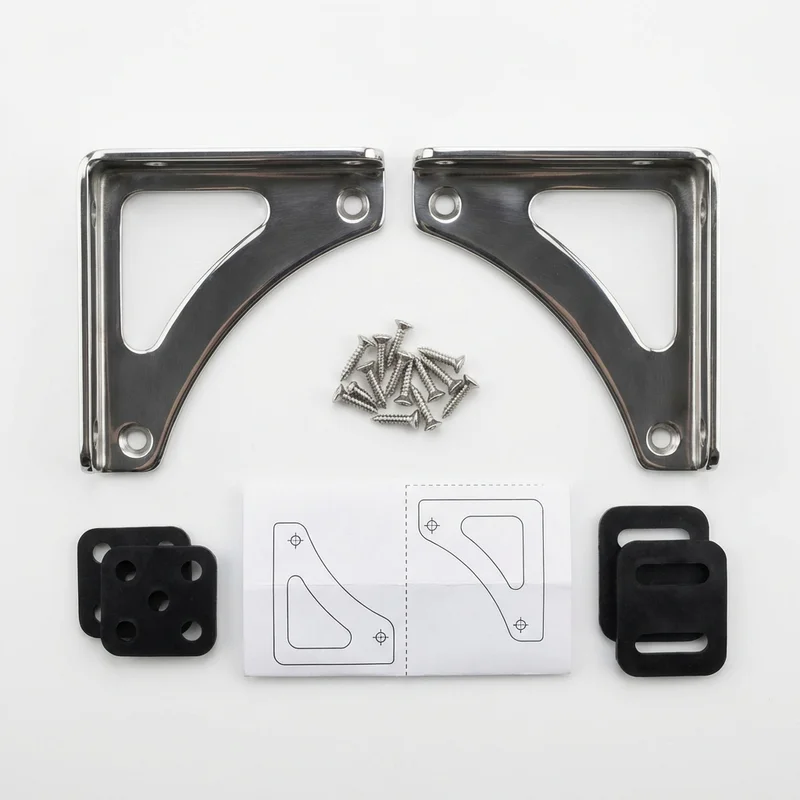 Stainless Steel Mounting Bracket Kit for Winnebago Porto (2020 - 2021)