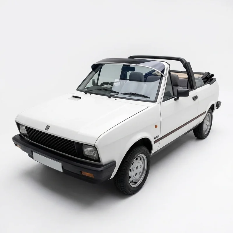 Tinted Acrylic Windscreen Sunvisor for Yugo Cabrio (1990 - 1992)