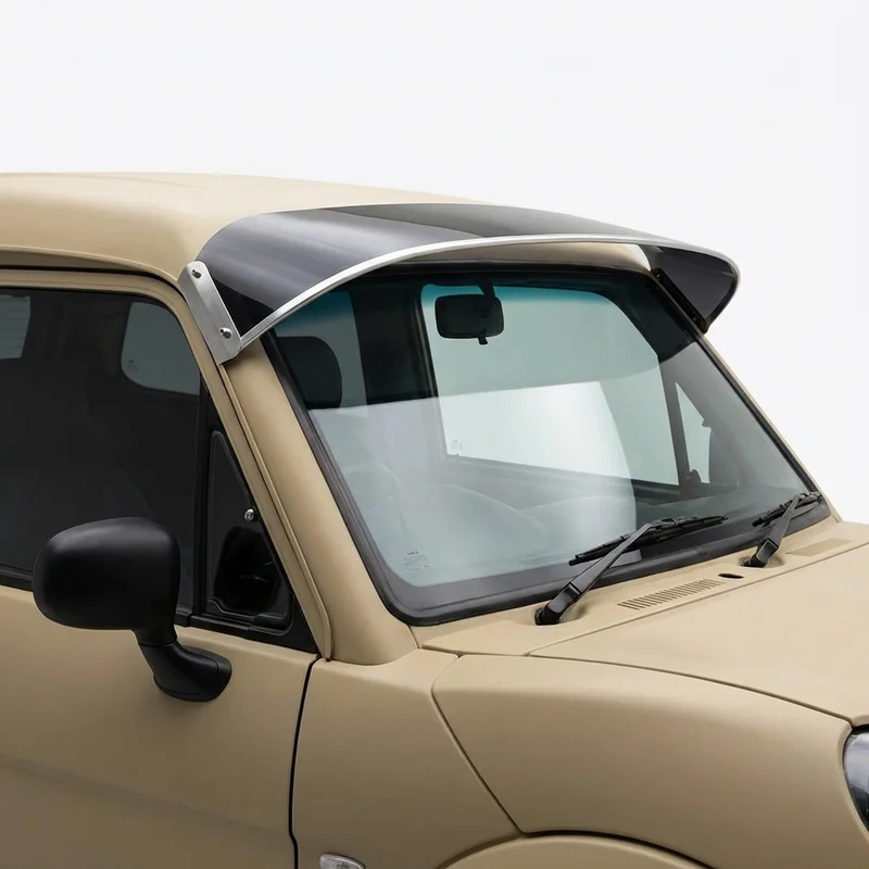 Tinted Acrylic Windscreen Sunvisor for Zacua MX2 (2019 - 2019)
