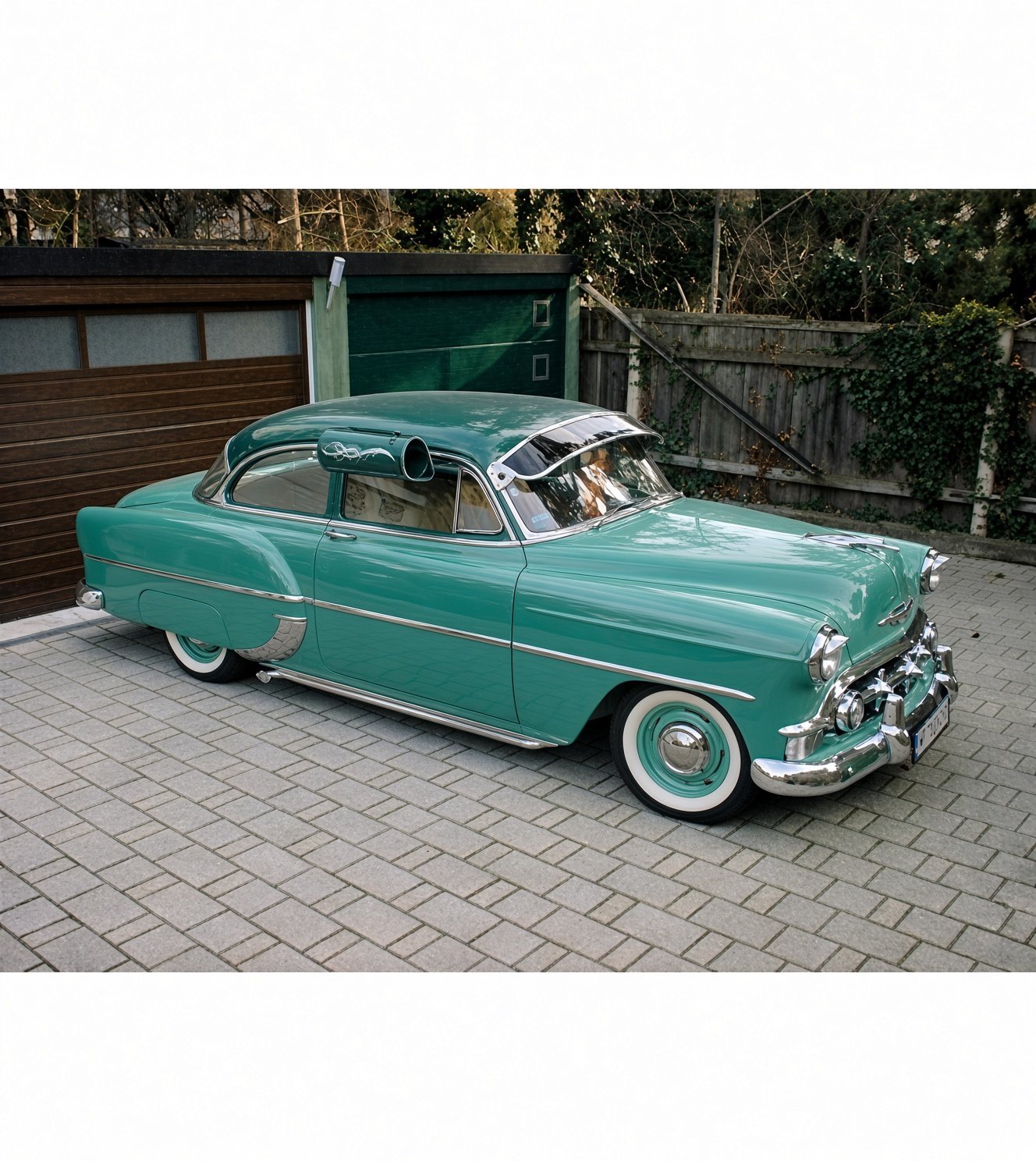 1949-52 Chevrolet Pontiac Solid Windscreen Sun visors - Image 3