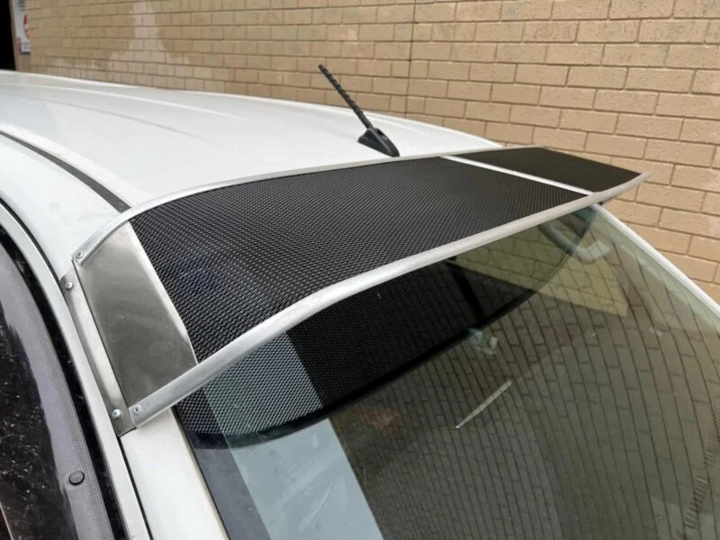 Toyota Land Cruiser 300 Series Mesh Windscreen Sunvisor - Image 2