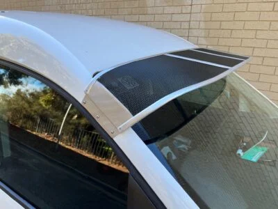 Toyota Land Cruiser 300 Series Mesh Windscreen Sunvisor - Image 3